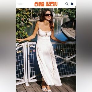 Ciao Lucia Barbara Dress Ivory